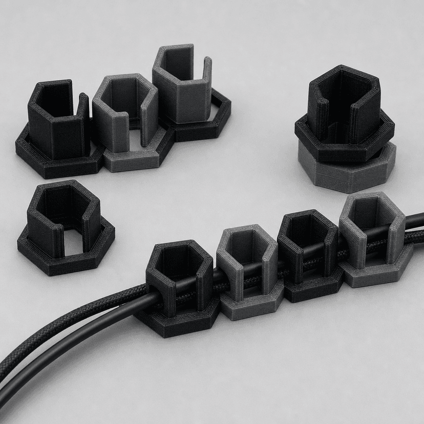 Clips hex de cabo