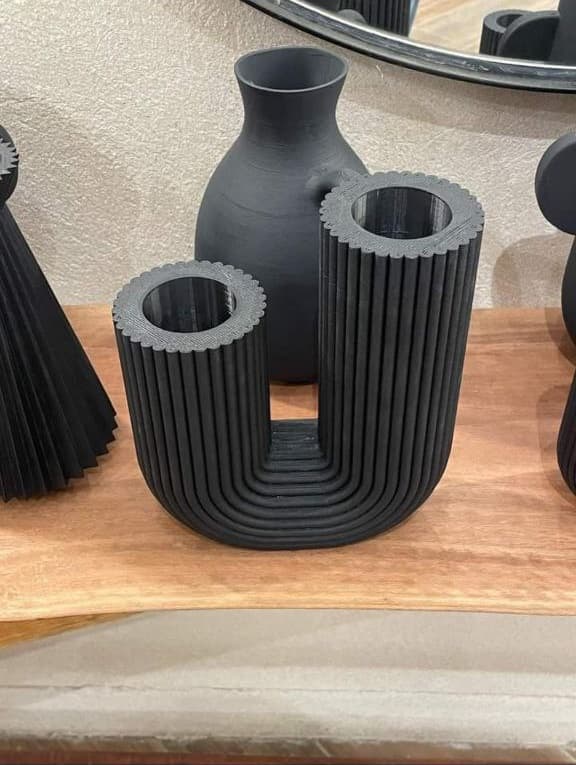 Vaso em formato de cactus